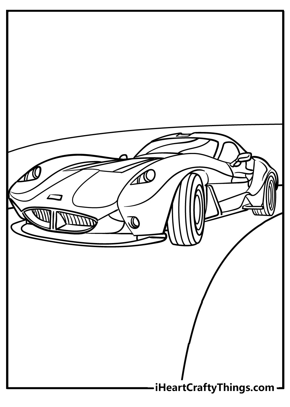 37 Fast Supercars Coloring Pages Printable 25