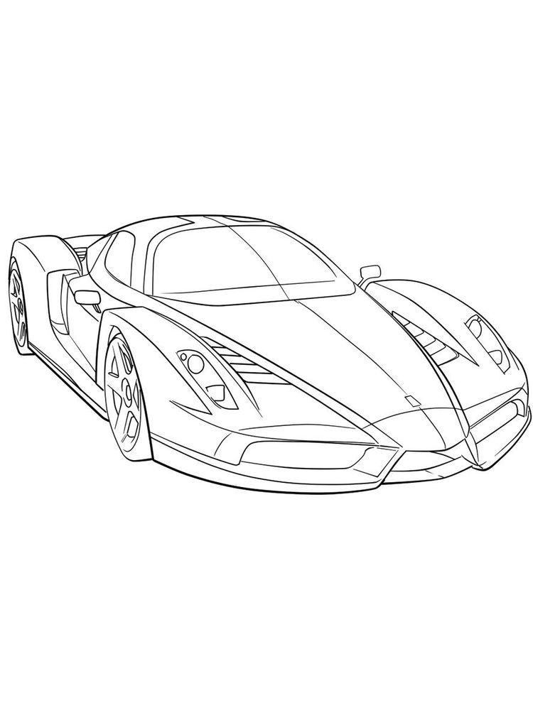 37 Fast Supercars Coloring Pages Printable 26