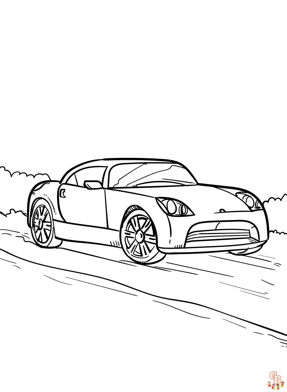 37 Fast Supercars Coloring Pages Printable 27