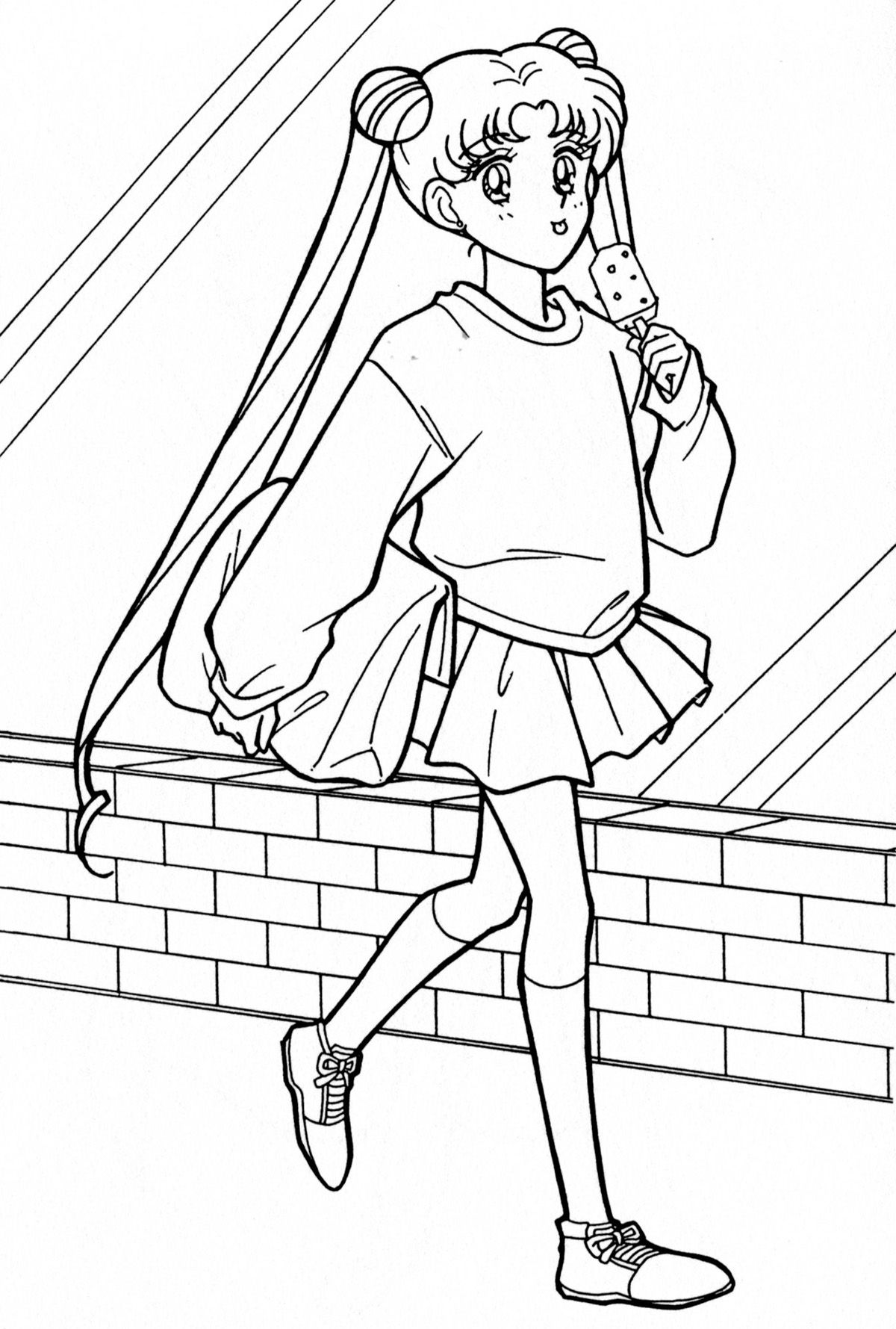 37 Magical Sailor Moon Coloring Pages Printable 14