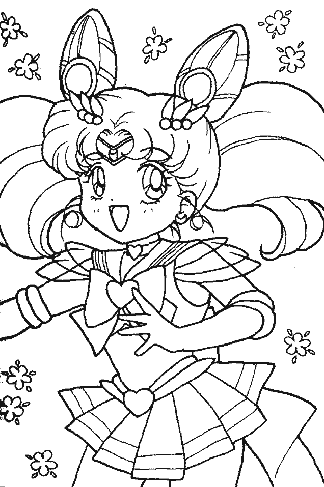 37 Magical Sailor Moon Coloring Pages Printable 20