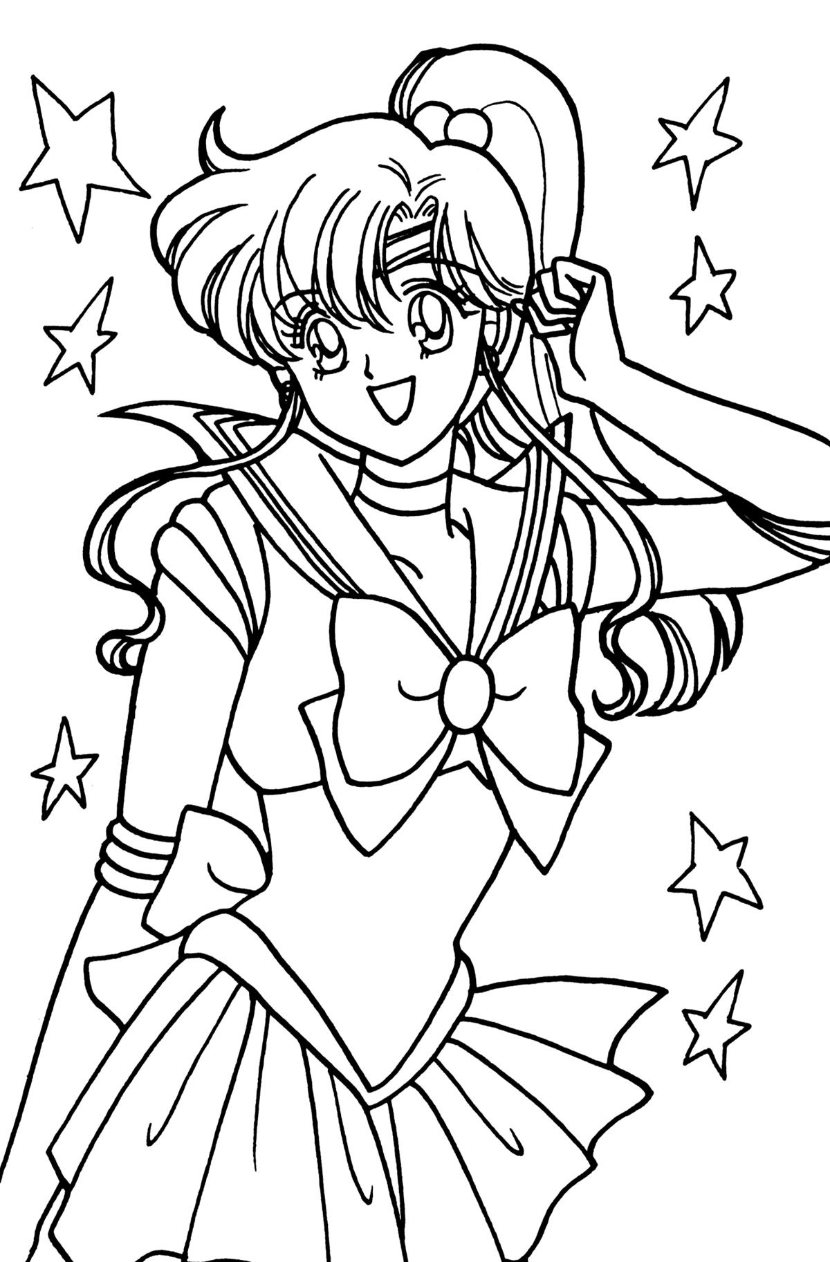 37 Magical Sailor Moon Coloring Pages Printable 21