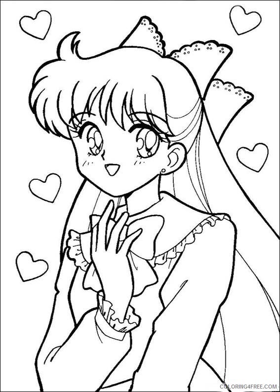 37 Magical Sailor Moon Coloring Pages Printable 23