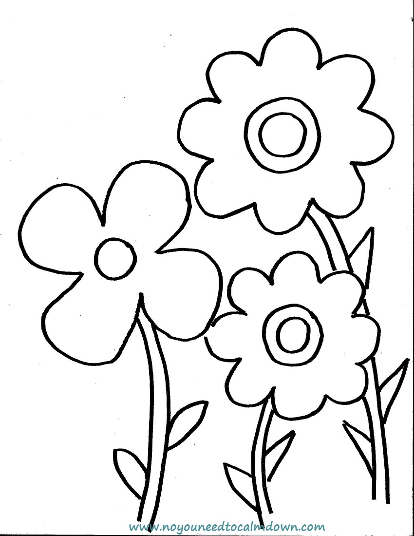 37 Vibrant Spring Coloring Pages Printable 21