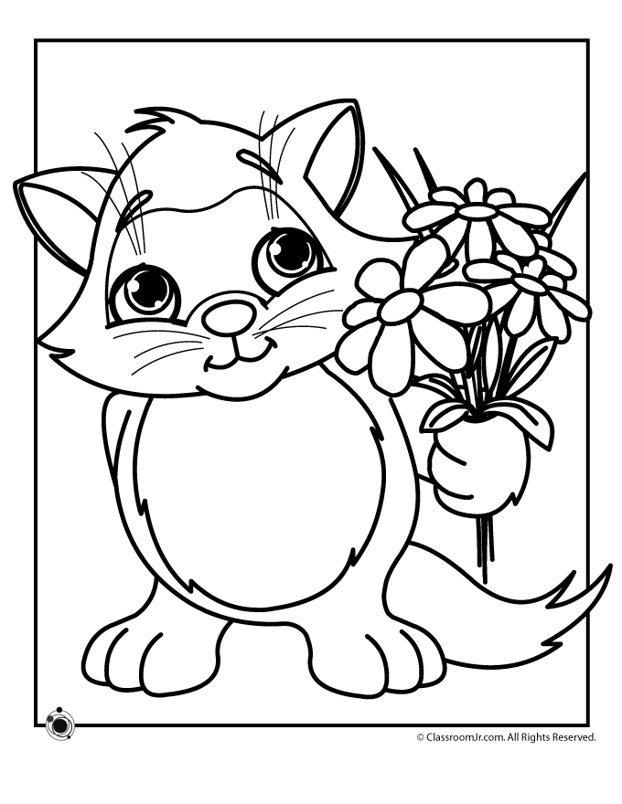 37 Vibrant Spring Coloring Pages Printable 23