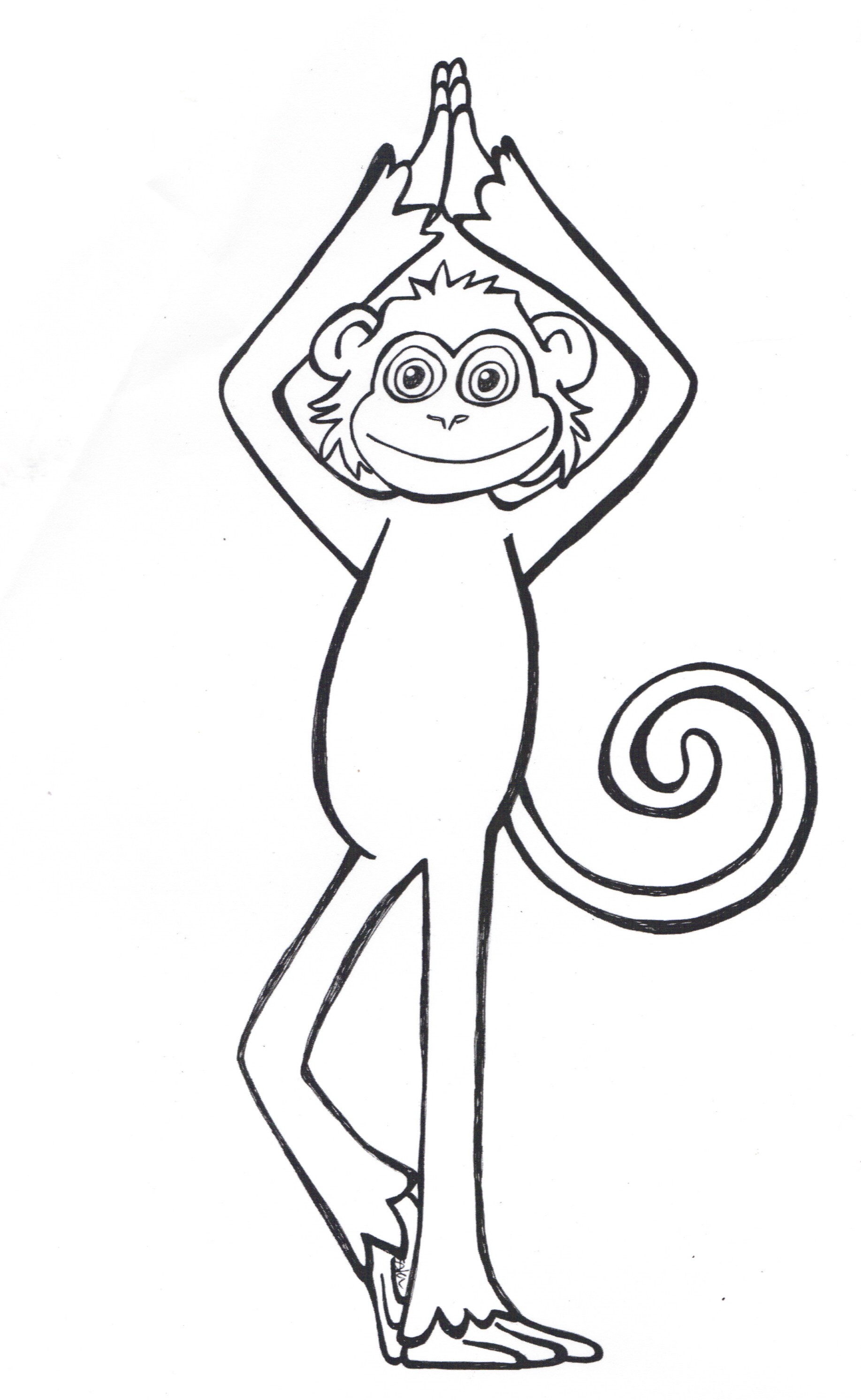 37 Yoga Coloring Pages Printable 11