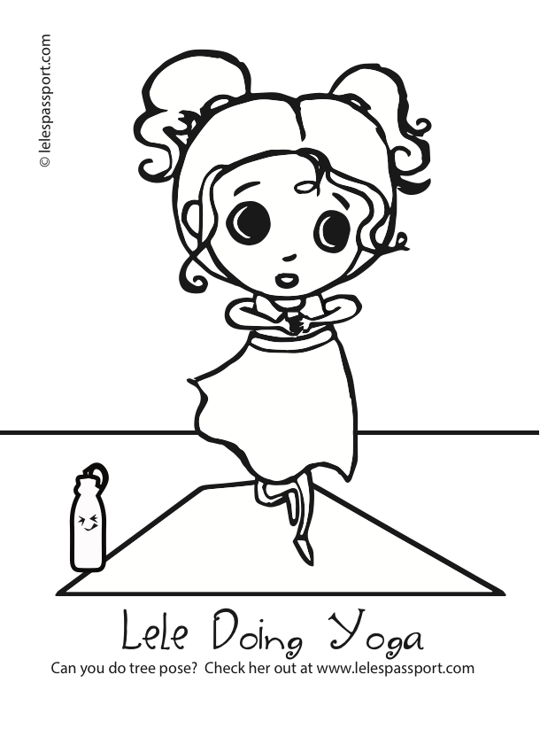 37 Yoga Coloring Pages Printable 13