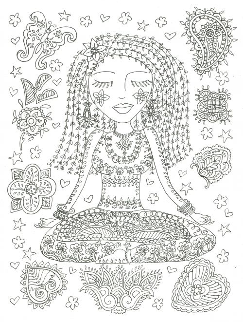 37 Yoga Coloring Pages Printable 22