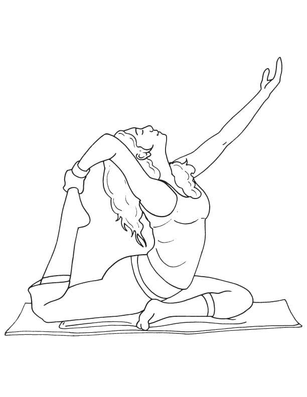 37 Yoga Coloring Pages Printable 24