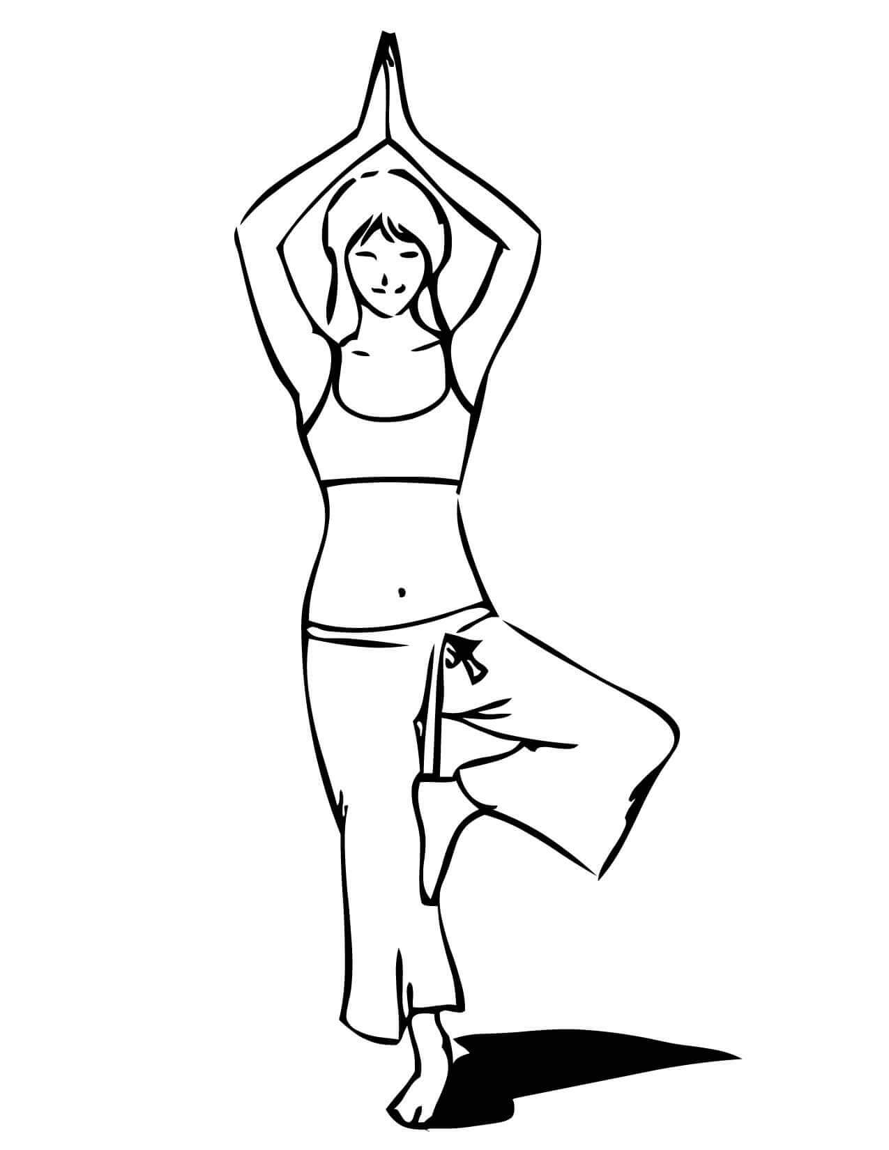 37 Yoga Coloring Pages Printable 26