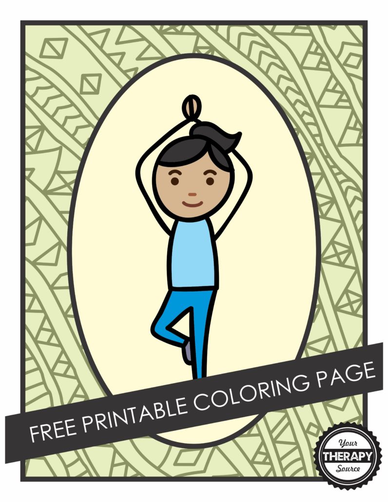 37 Yoga Coloring Pages Printable 7