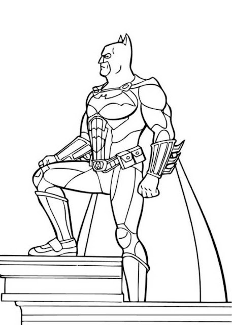 38 Batman Coloring Pages for Kids Printable 15