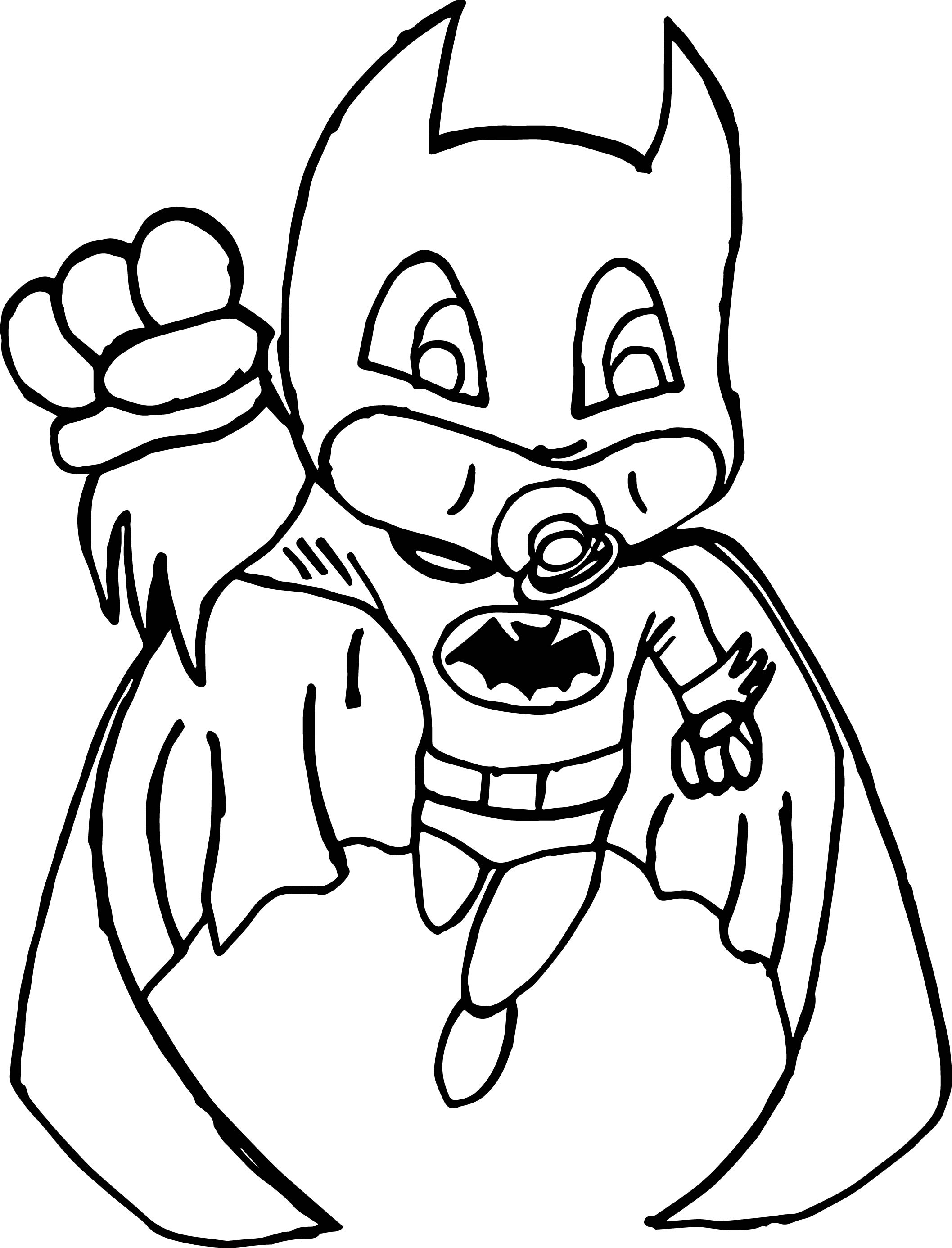 38 Batman Coloring Pages for Kids Printable 27