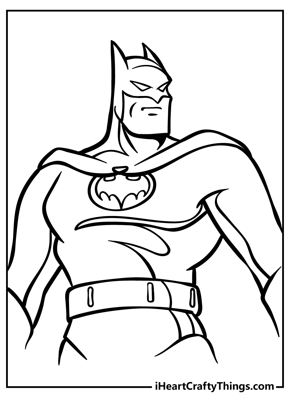 38 Batman Coloring Pages for Kids Printable 31