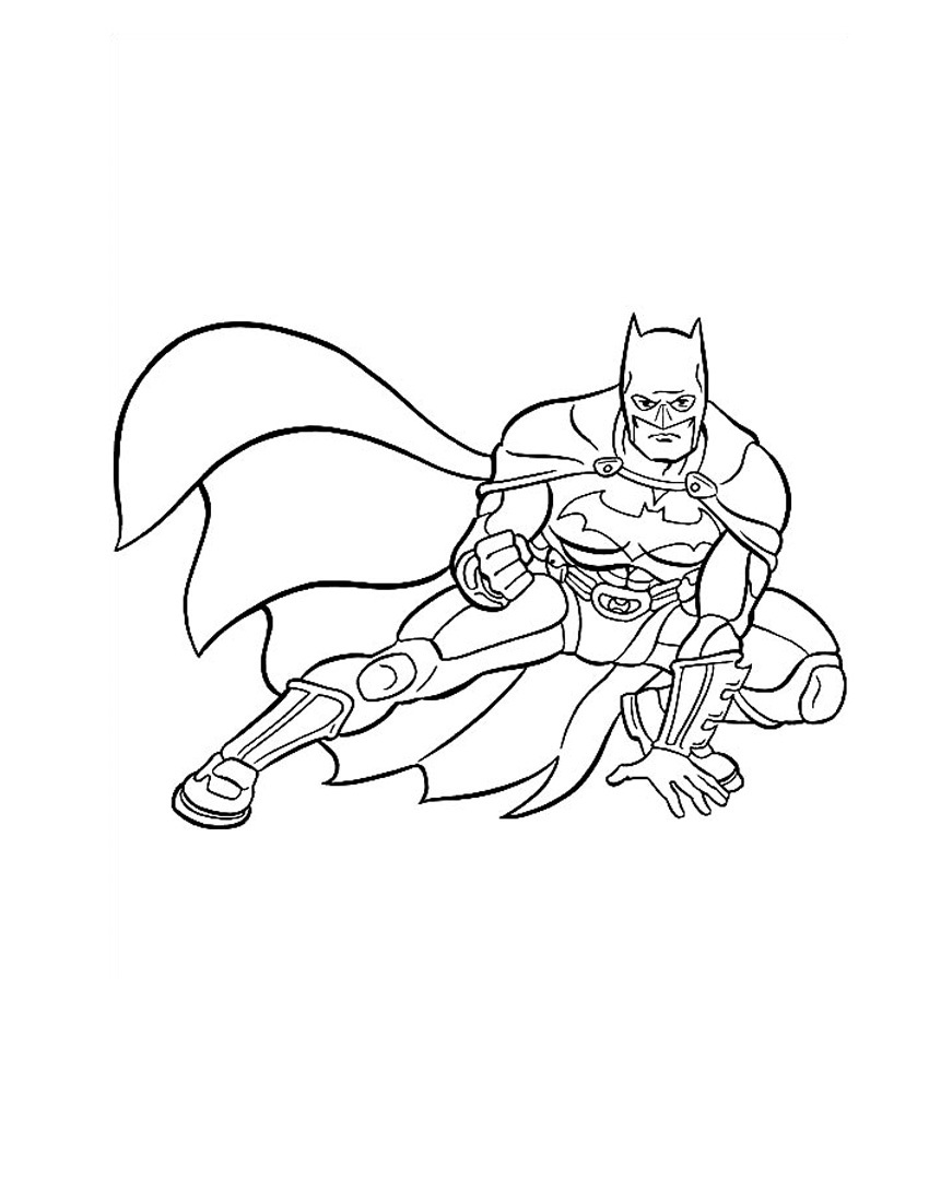 38 Batman Coloring Pages for Kids Printable 33