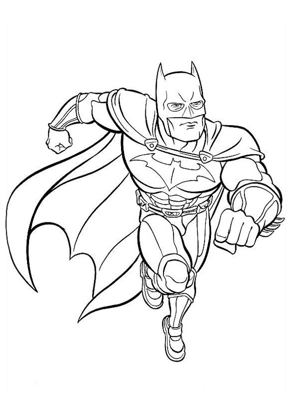 38 Batman Coloring Pages for Kids Printable 35