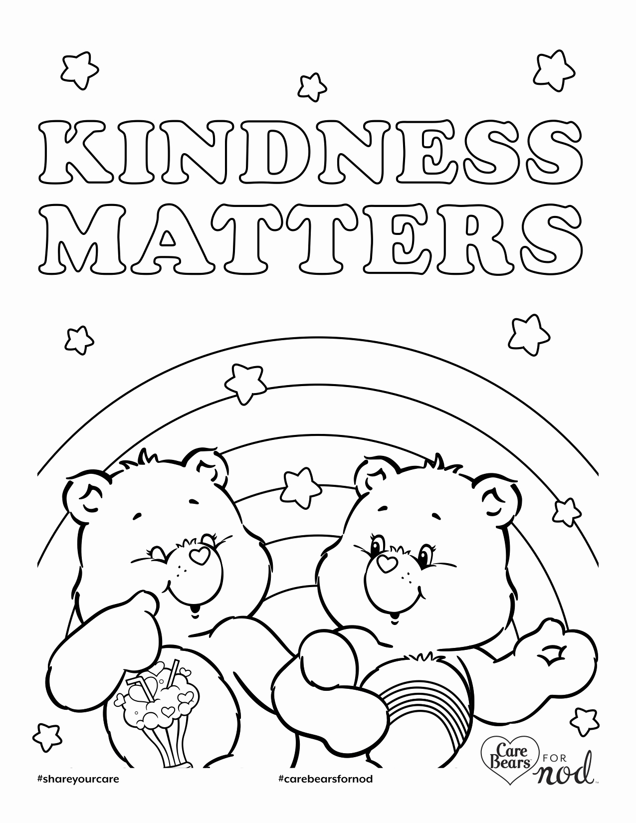 38 Free Kindness Coloring Pages Printable 14