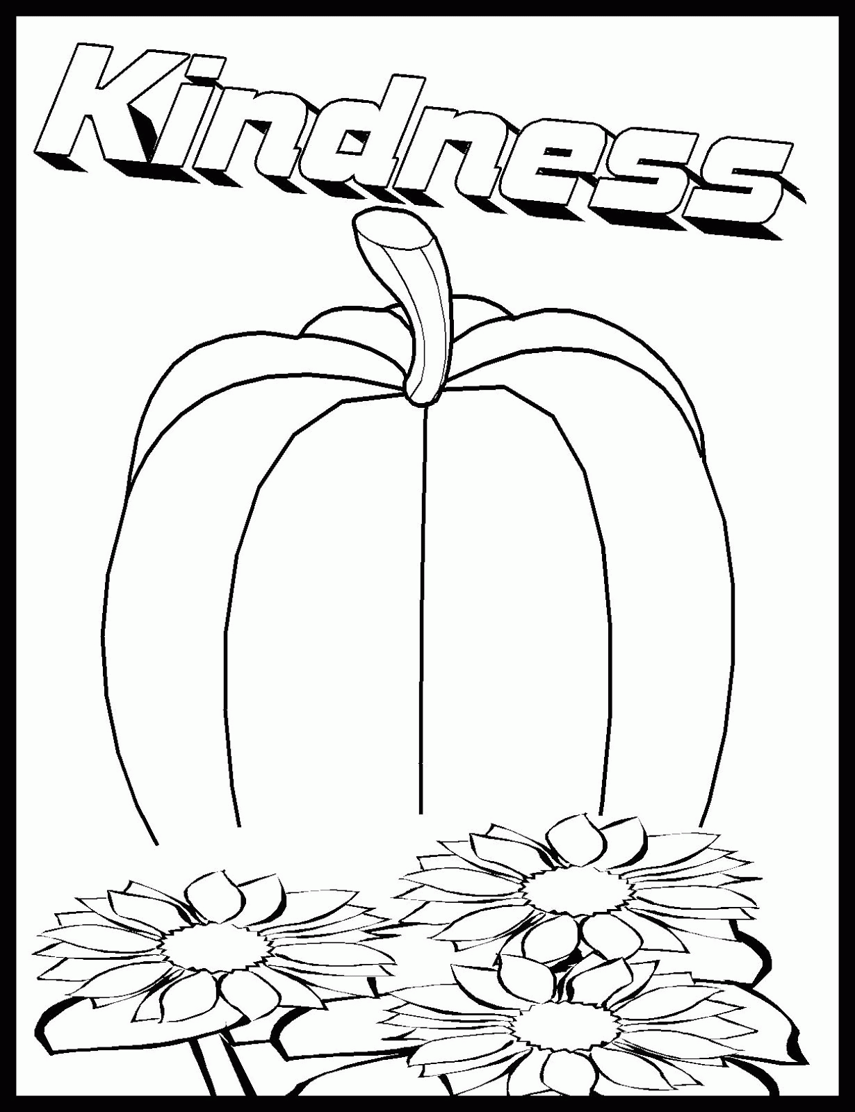 38 Free Kindness Coloring Pages Printable 16