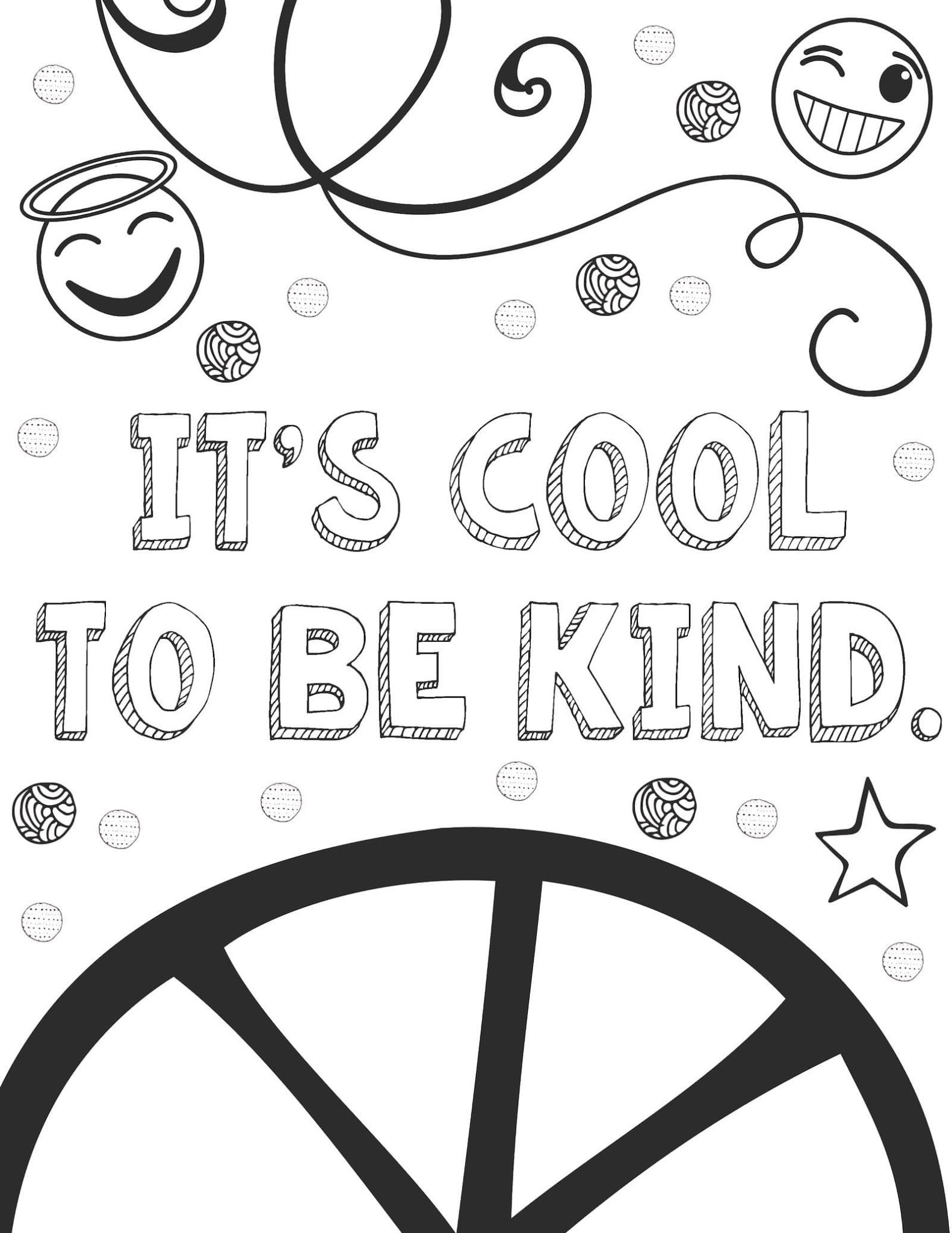 38 Free Kindness Coloring Pages Printable 32