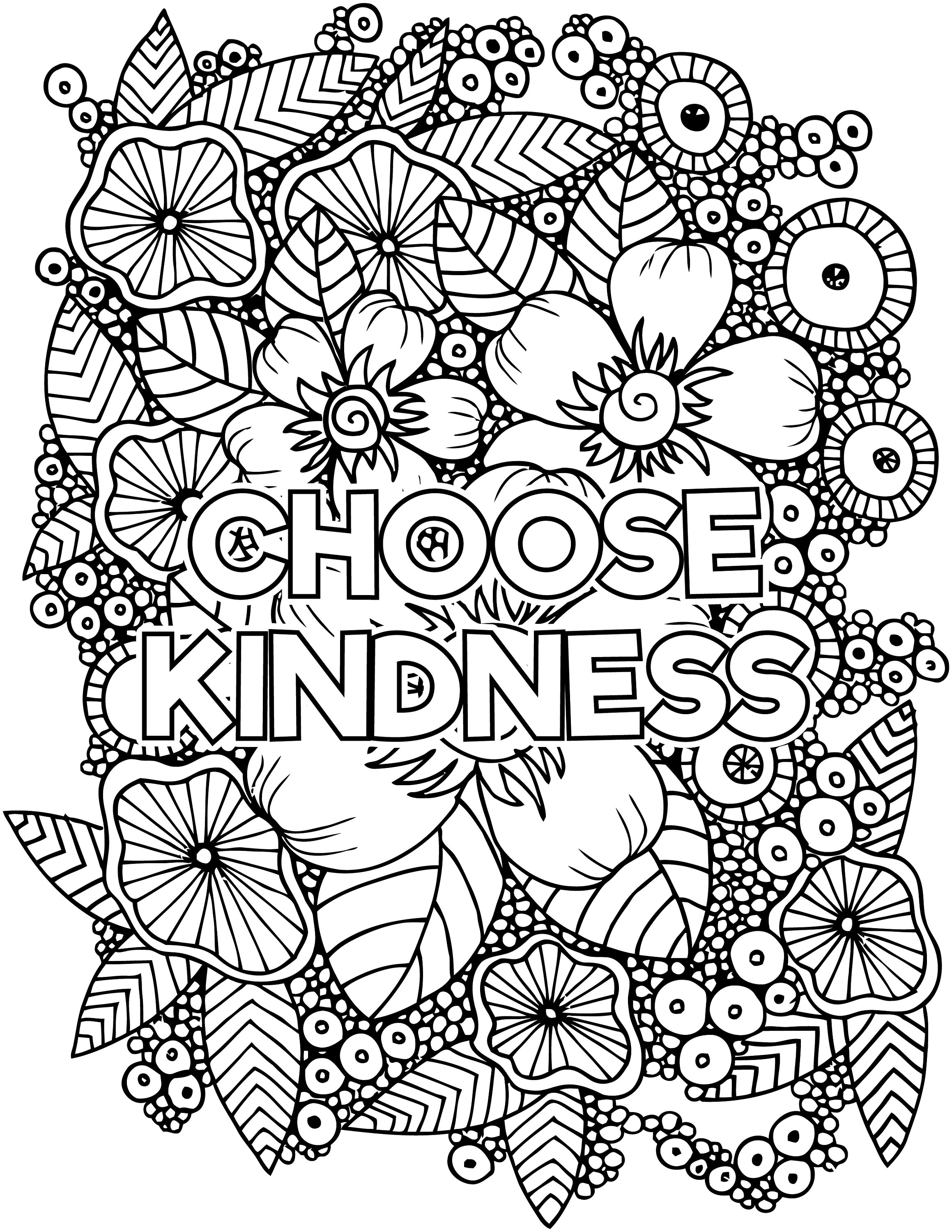 38 Free Kindness Coloring Pages Printable 8