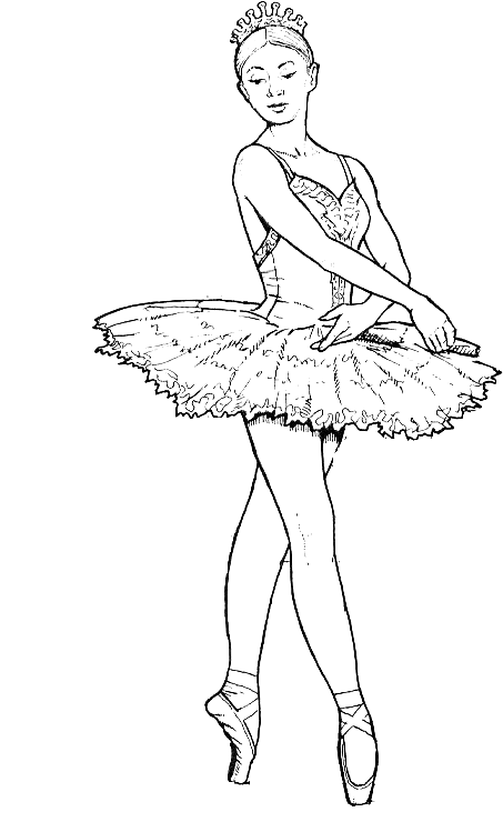 38 Graceful Hello Kitty Ballerina Coloring Pages Printable 11