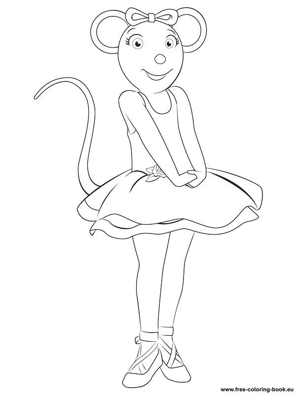 38 Graceful Hello Kitty Ballerina Coloring Pages Printable 12