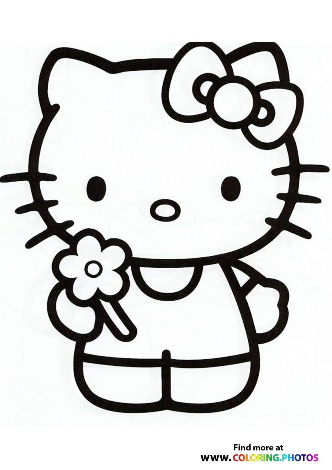 38 Graceful Hello Kitty Ballerina Coloring Pages Printable 2