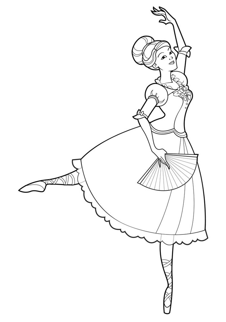 38 Graceful Hello Kitty Ballerina Coloring Pages Printable 26