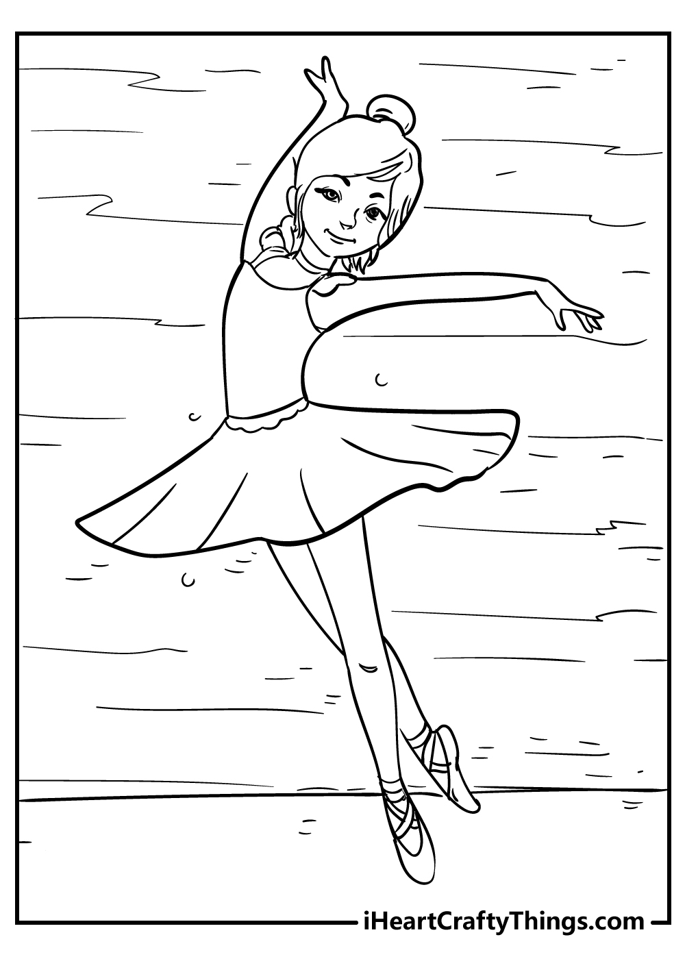 38 Graceful Hello Kitty Ballerina Coloring Pages Printable 31