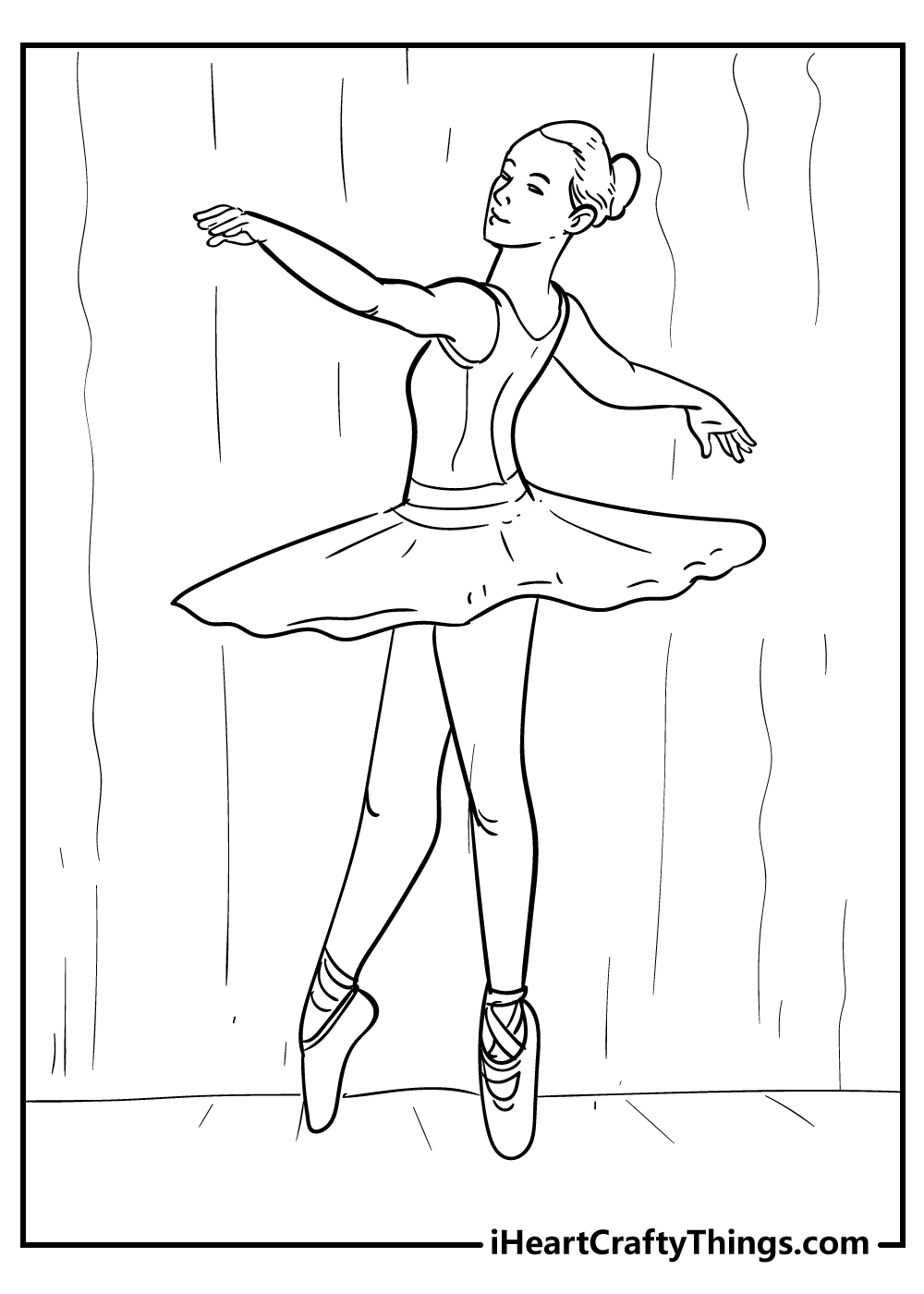 38 Graceful Hello Kitty Ballerina Coloring Pages Printable 32