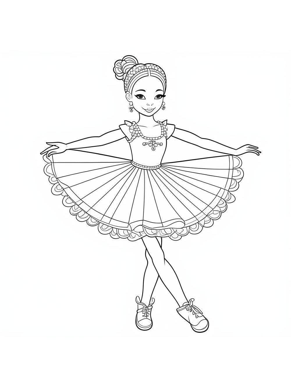 38 Graceful Hello Kitty Ballerina Coloring Pages Printable 33