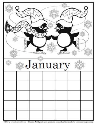 38 January Coloring Pages Printable 15