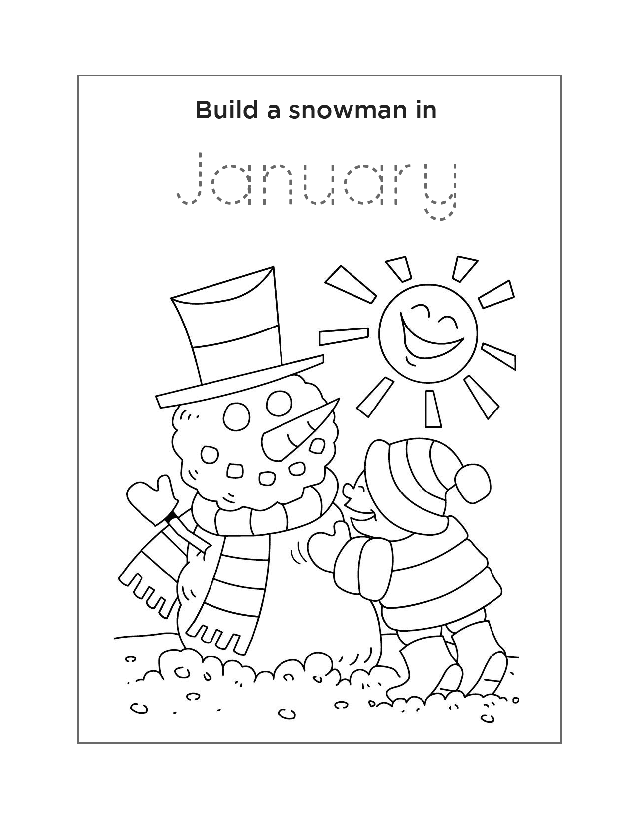 38 January Coloring Pages Printable 22