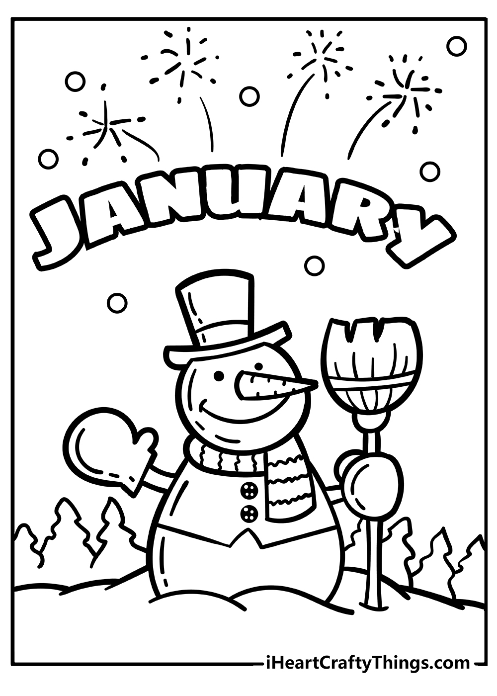 38 January Coloring Pages Printable 23