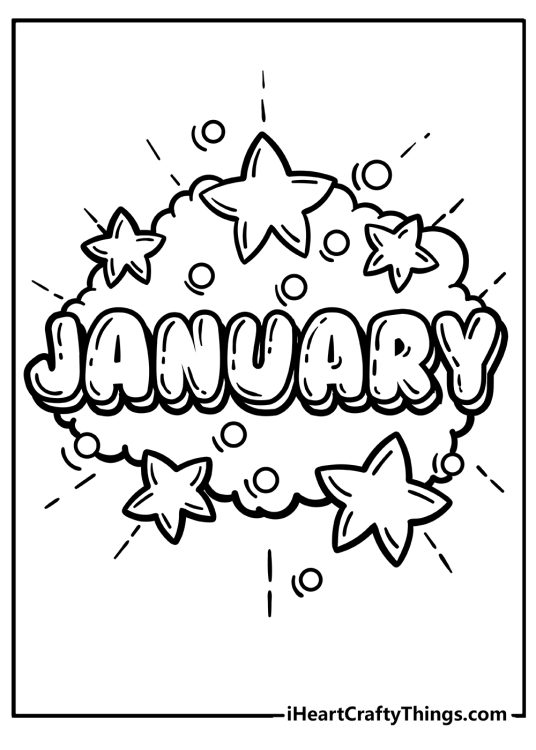 38 January Coloring Pages Printable 26