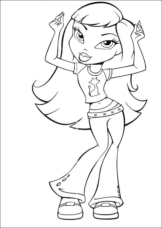 39 Cute Baddie Girl Coloring Pages Printable 24