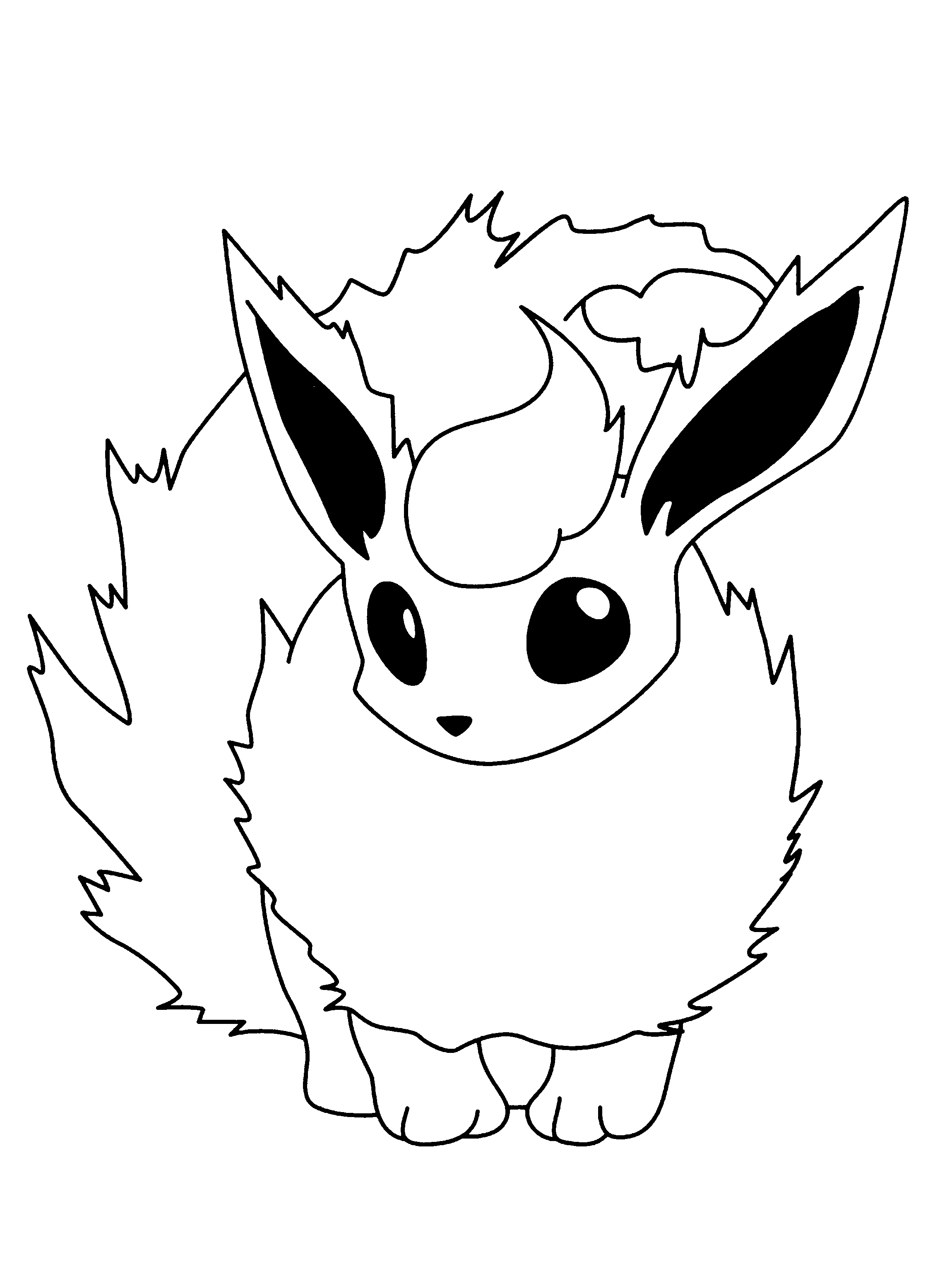 91 Ponyta Coloring Page Printable 37