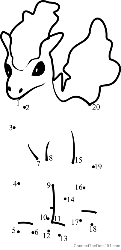 91 Ponyta Coloring Page Printable 84