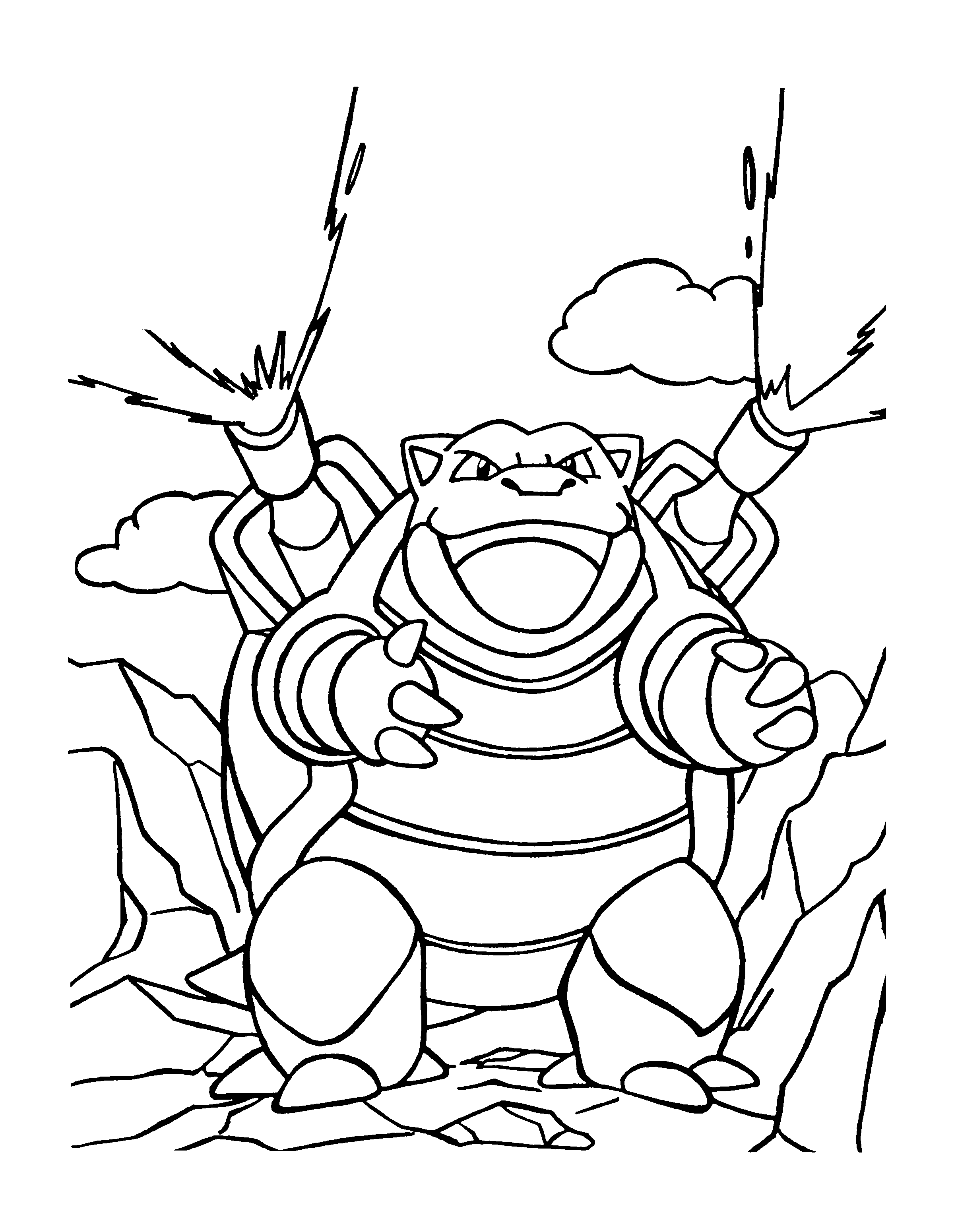 92 Snorlax Coloring Page Printable 18