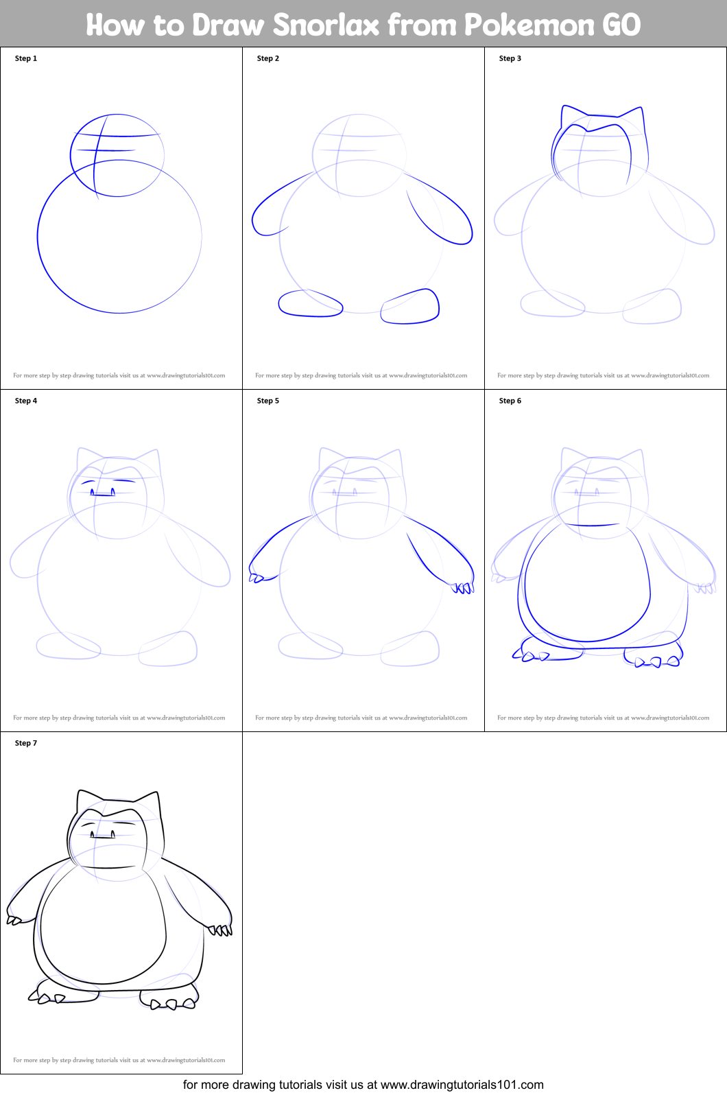 92 Snorlax Coloring Page Printable 20