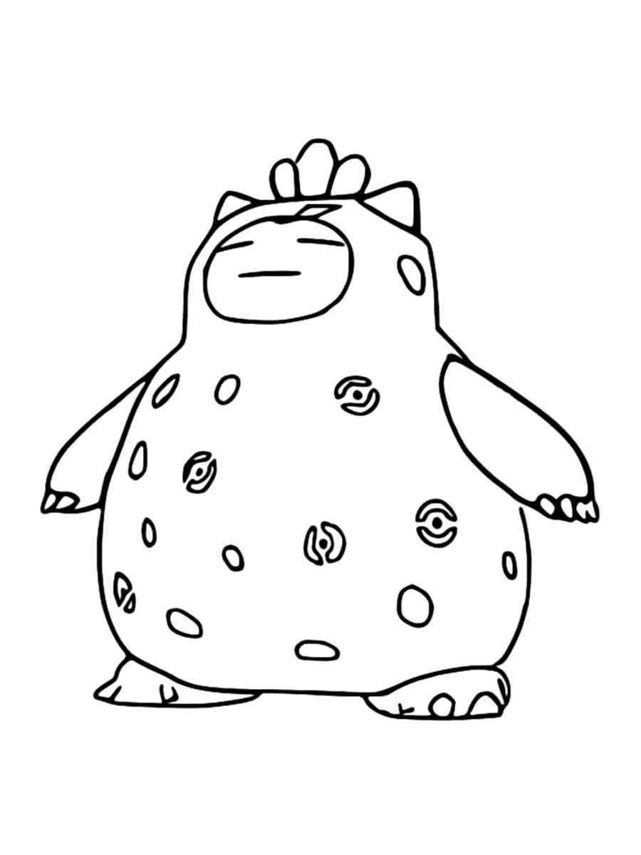 92 Snorlax Coloring Page Printable 30