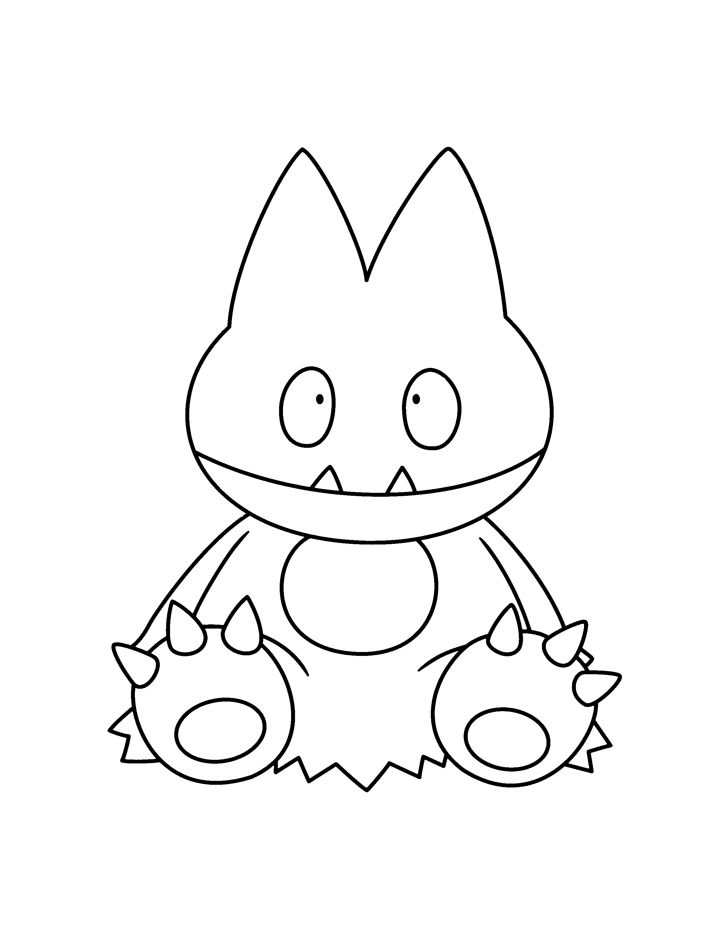 92 Snorlax Coloring Page Printable 31