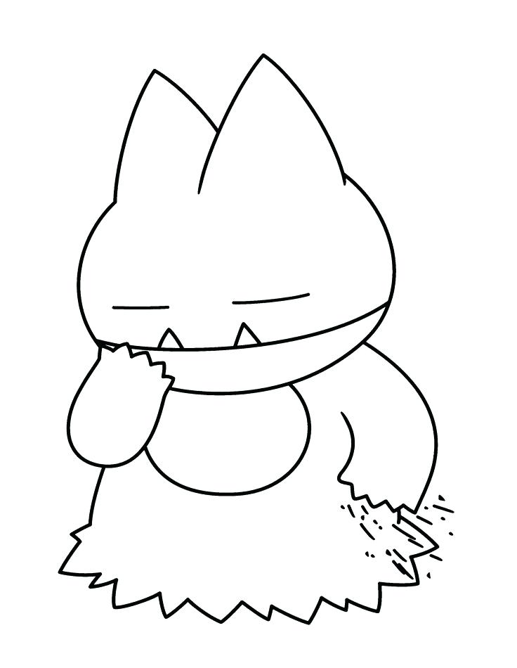 92 Snorlax Coloring Page Printable 9