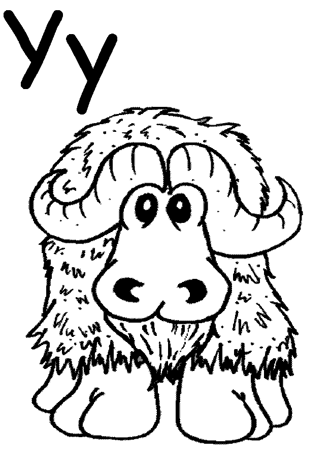 93 Yak Coloring Pages Printable 2