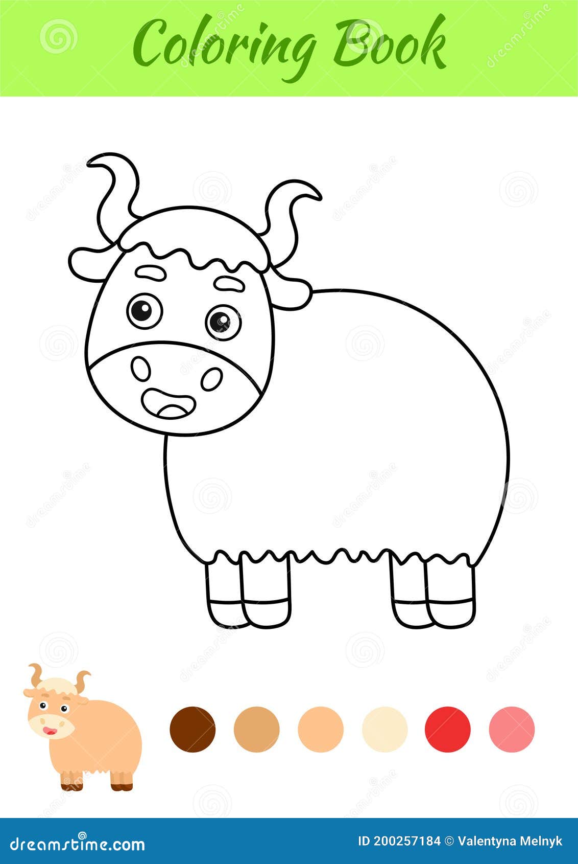 93 Yak Coloring Pages Printable 38