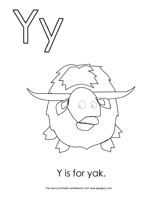 93 Yak Coloring Pages Printable 41