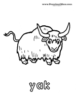 93 Yak Coloring Pages Printable 54