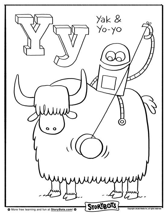 93 Yak Coloring Pages Printable 60