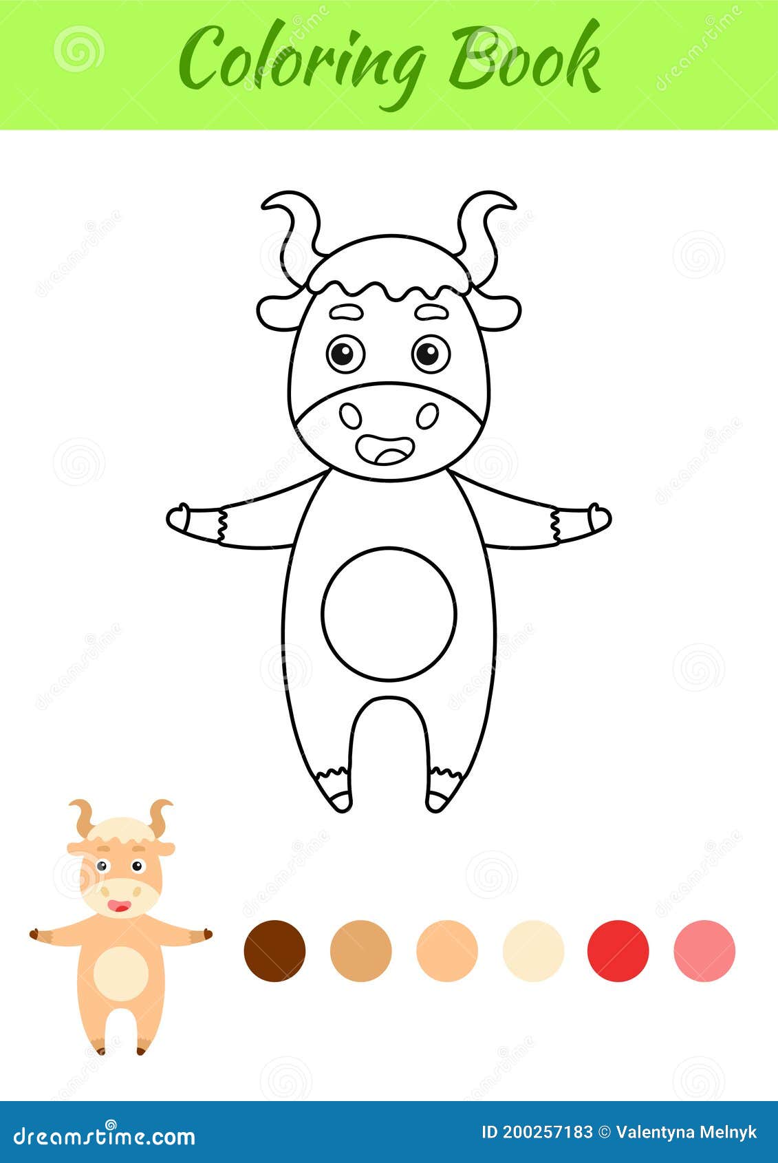 93 Yak Coloring Pages Printable 61