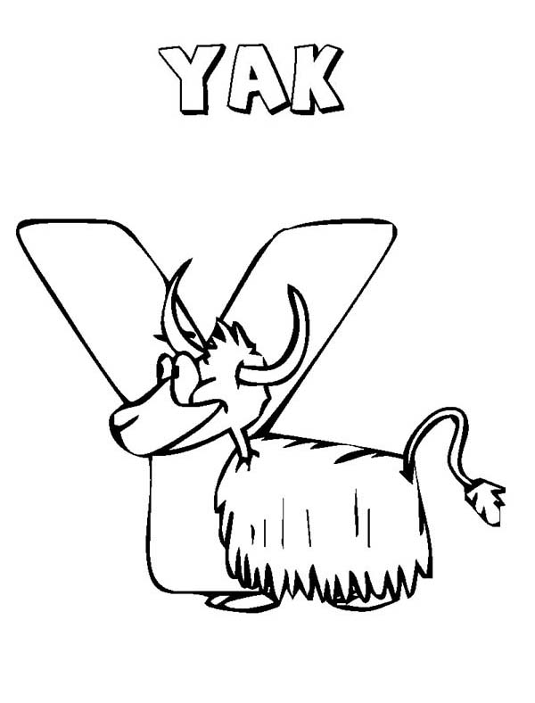 93 Yak Coloring Pages Printable 63